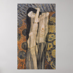 Klimt - Pinar dolande sorg Poster