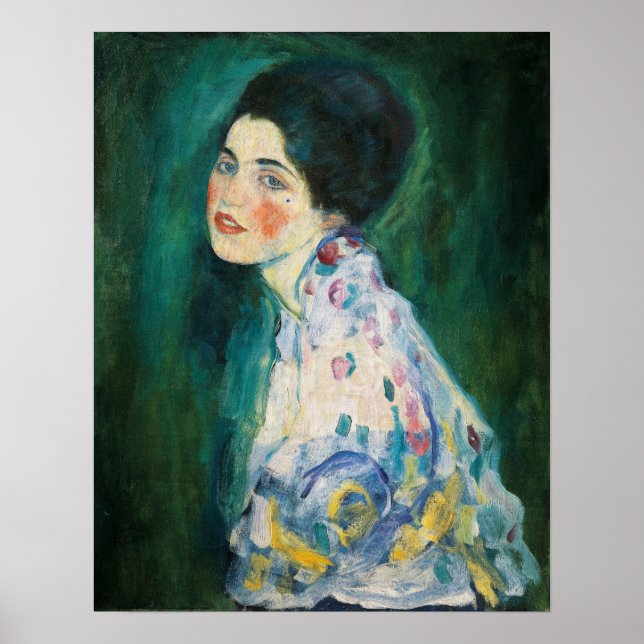 Klimt - Porträtt 1917 Poster (Framsidan)