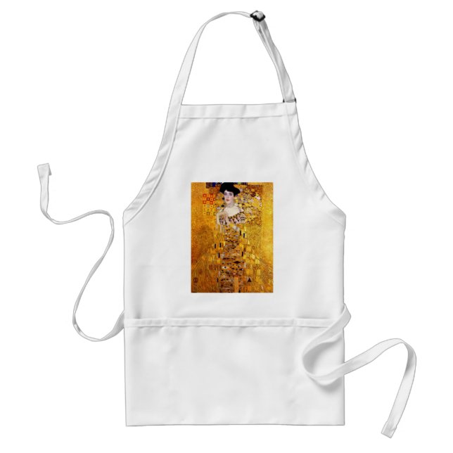 Klimt porträtt av Adele Bloch-Bauer mig förkläde (Framsidan)