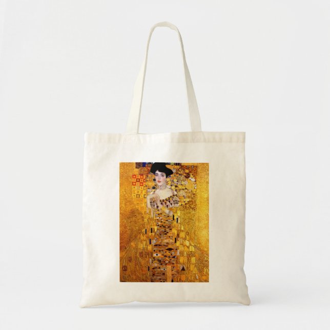 Klimt porträtt av Adele Bloch-Bauer som jag bär på Tygkasse (Framsidan)
