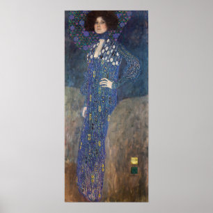 Klimt - Porträtt Emilie Floge 1902 Poster