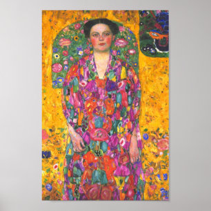 Klimt Porträtt från Eugenia Primavesi Poster