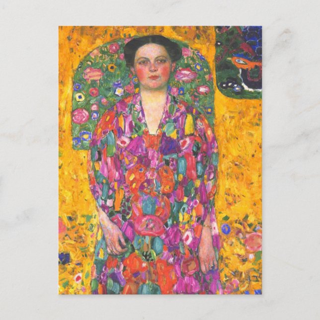 Klimt Porträtt från Eugenia Primavesi Vykort (Framsida)