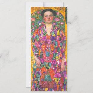 Klimt Porträtt på Eugenia Primavesi Card