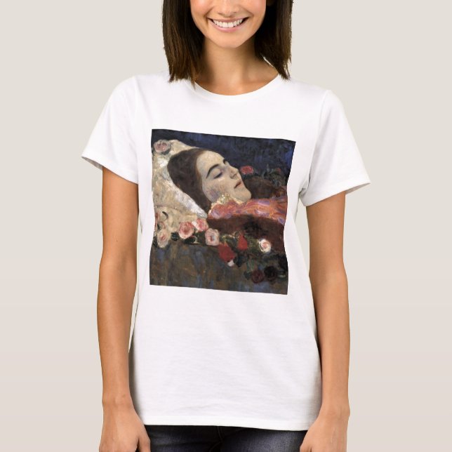 Klimt Ria Munk på henne dödsbädd Tee (Framsida)