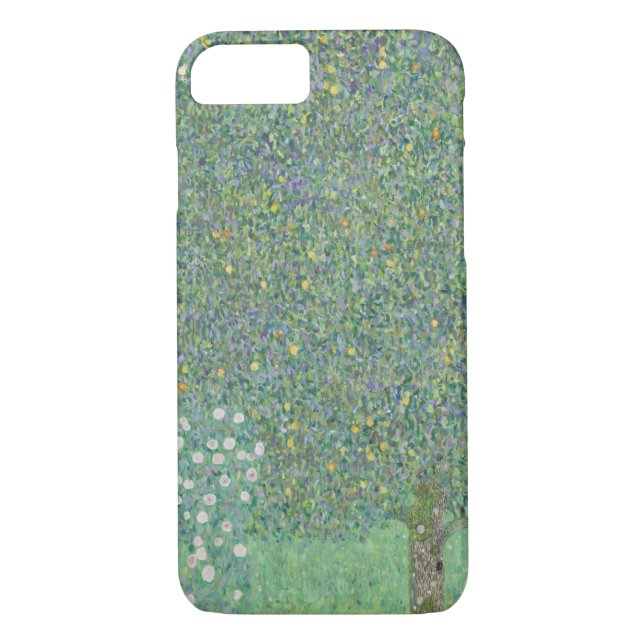 Klimt Rosebushes under träden Case-Mate iPhone Skal (Baksida)