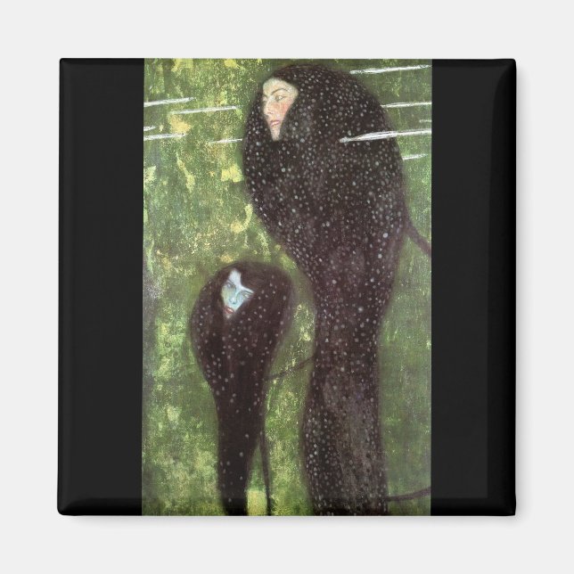 Klimt ~ Sjöjungfruar Magnet (Framsidan)