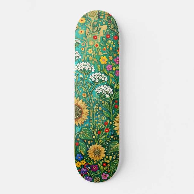 Klimt Solfältsäng Mini Skateboard Bräda 18,5 Cm (Framsida)