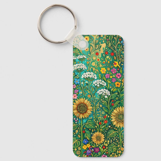 Klimt Solfältsäng Nyckelring (Framsida)