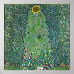 Klimt - Solros Poster