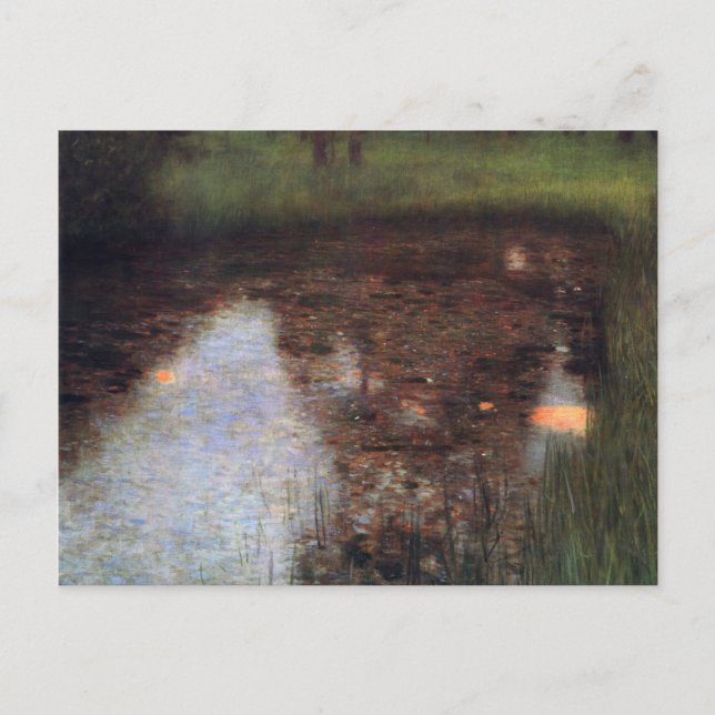 Klimt - Swamp Vykort (Framsida)