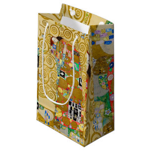 Klimt Uppfyllelse Mosaik: Vintage Stoclet Fris