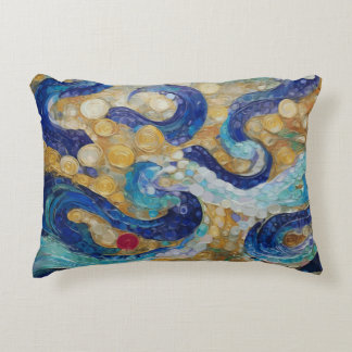 Klimt Vatten Serpents Prydnadskudde