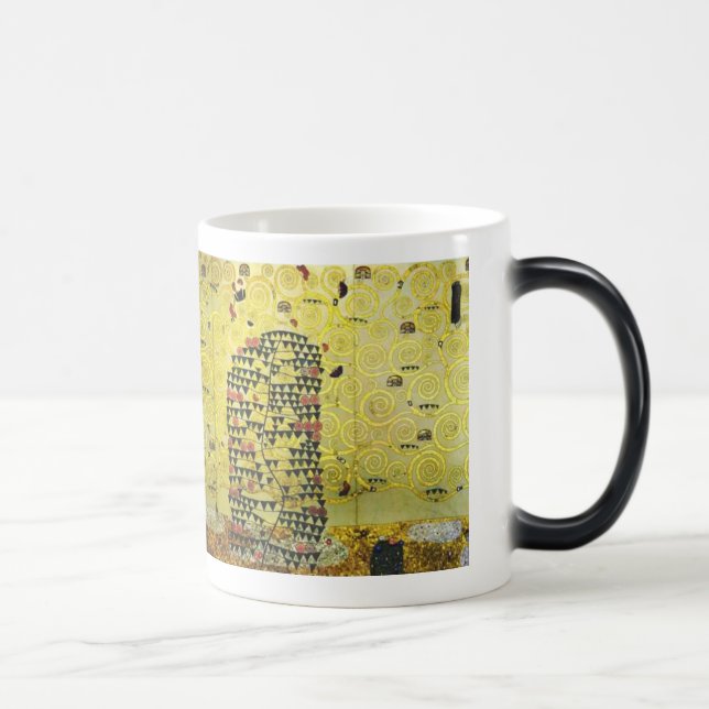 Klimt , Werkvorlage zum Stocletfries Magisk Mugg (Höger)