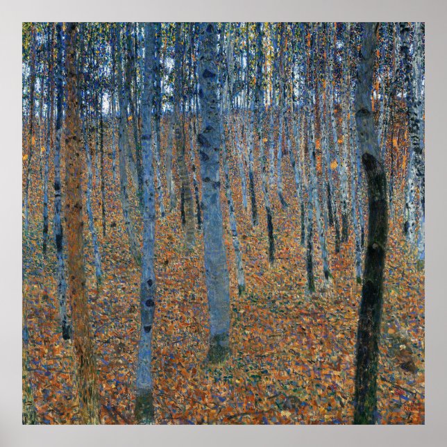 Klimts Beech Grove I Poster (Framsidan)