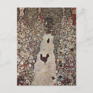 Klimt's Chickens Vykort
