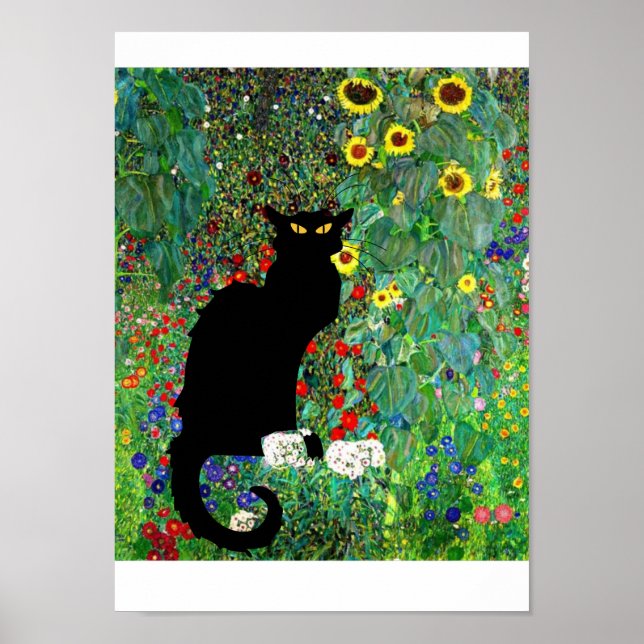 Klimt's Garden Poster (Framsidan)