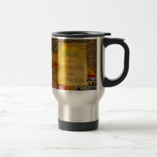Klimts guld- omfamningtravel mug resemugg
