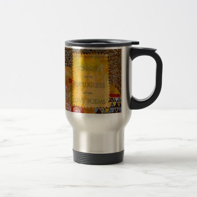 Klimts guld- omfamningtravel mug resemugg (Höger)
