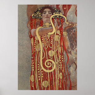 Klimts Hygieia Poster