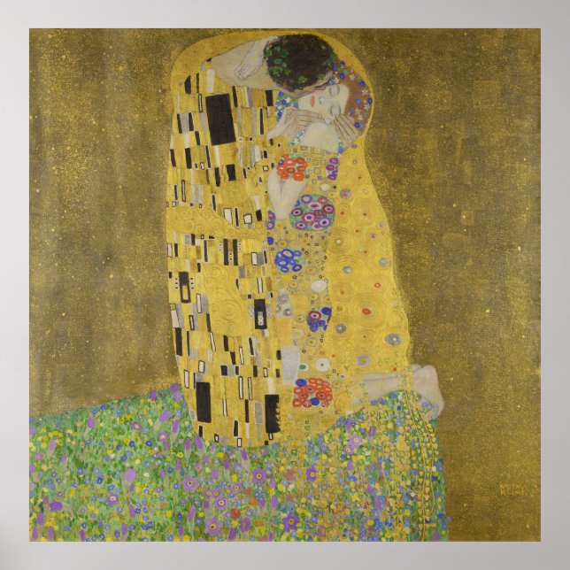 Klimt's Kiss Poster (Framsidan)