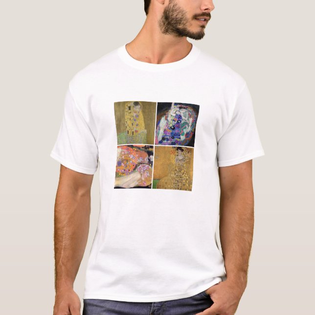 Klimts målningar t shirt (Framsida)