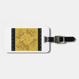 Klimts palett färg bagagebricka