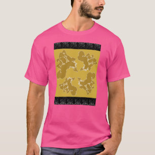 Klimts palett färg t shirt