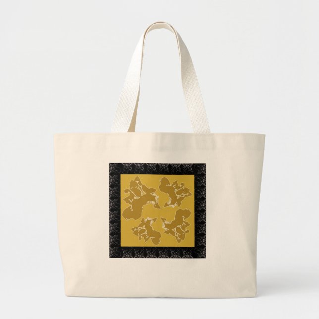 Klimts palett jumbo tygkasse (Framsidan)