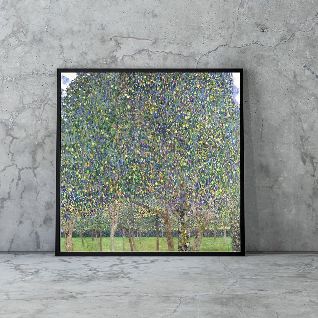 Klimts Pear Träd(1903): Exploring Nature's Beauty Poster (Unveiling Klimt's Pear Tree (1903): A Symbol of Artistic Brilliance)