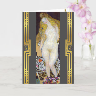 Klimts restaurerade Adam och Eva-målning Kort