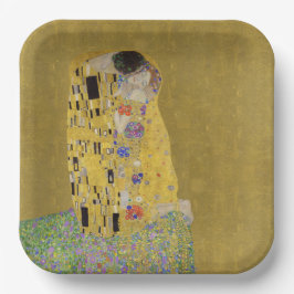Klimts The Kiss - romantisk Art Nouveau