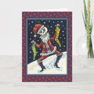 KLINGANDE BEN TOMTE, JULSKELETT & STRUMPOR HELGKORT