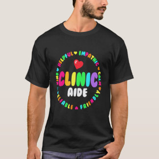 Klinikassistent för skolsköterskeveckan Bac T Shirt