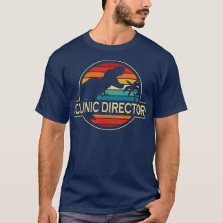 Klinisk direktör Dinosaur T Shirt