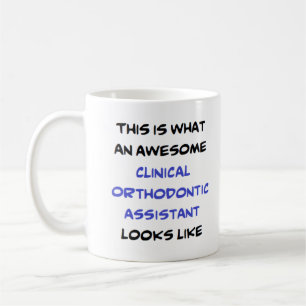 klinisk ortodontikassistent, fantastisk kaffemugg