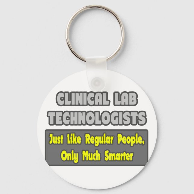 Kliniska lab-tekniker ... Smartare Nyckelring (Framsida)