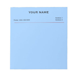 Kliniska PM-Dynor (Himlar Blue) Anteckningsblock