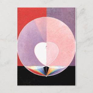 Klint - Dove nr 02, abstrakt teckning Vykort