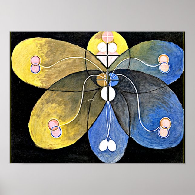 Klint - Evolution, No. 09, Group VI, 1906-1907 Poster (Framsidan)