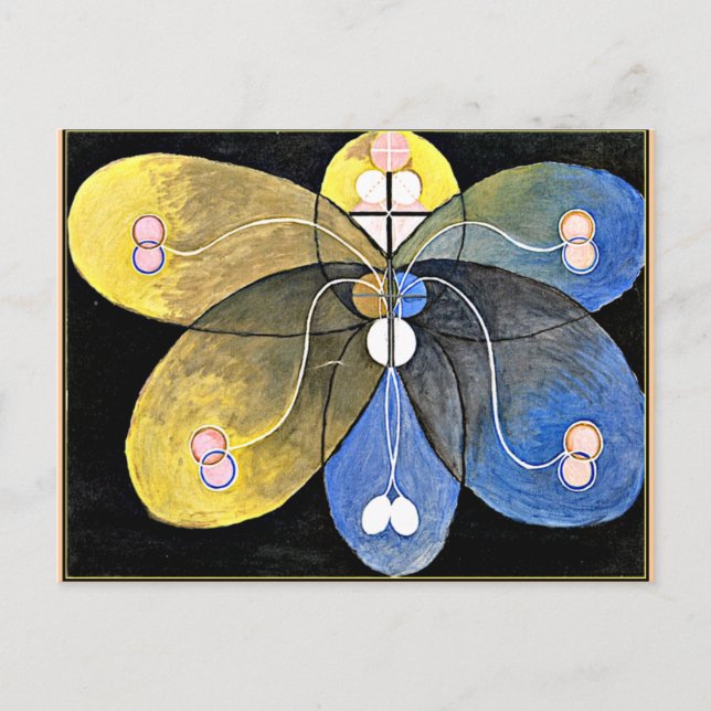 Klint - Evolution, nr 09, grupp VI, 1906-1907 Vykort (Framsida)