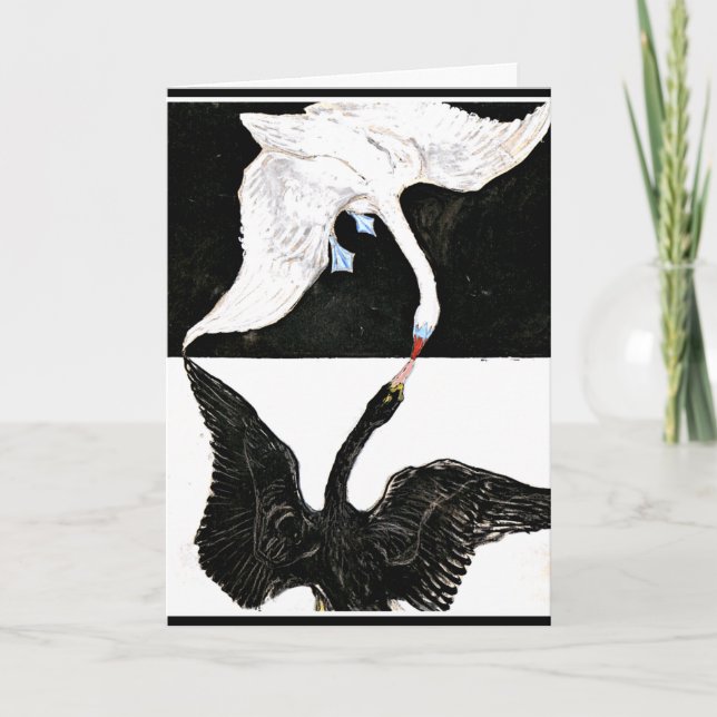 Klint - Svan, nr 01,Grupp 1X SOL Kort (Framsida)