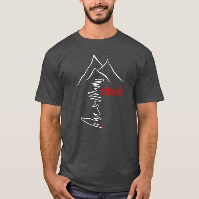 Klipp, attack tee (Framsida)