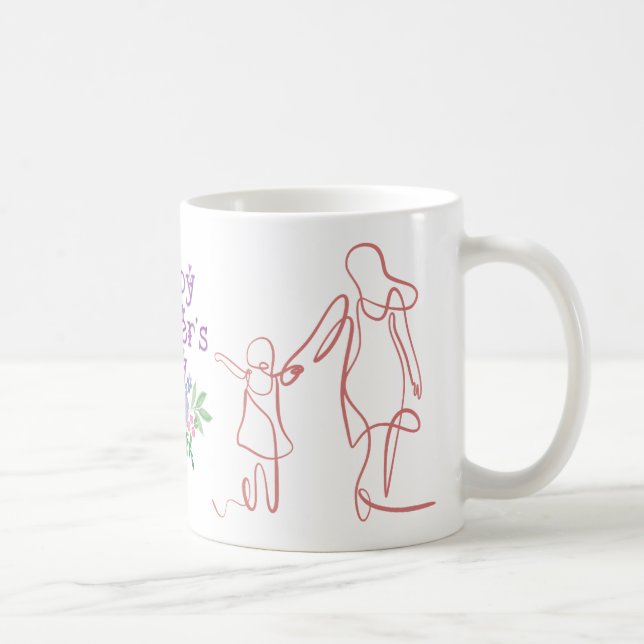 Klipp av kärlek – lyckliga mors dag-muggar kaffemugg (Höger)