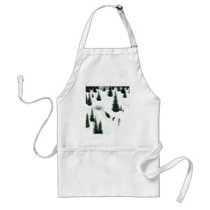 Klipp besegrar träd förkläde