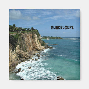 Klipp i Guadeloupe, märkt Magnet