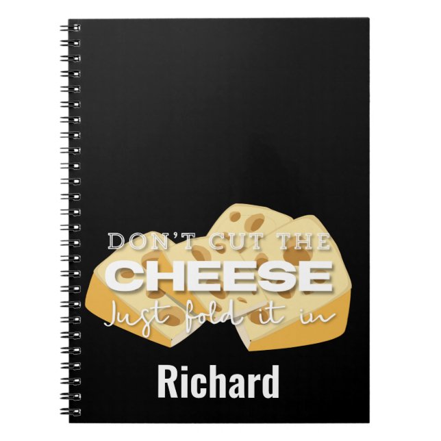Klipp inte ut osten bara för att äta upp den i en  anteckningsbok (Framsidan)