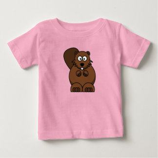 Klipp lilla Beaver Baby Tee