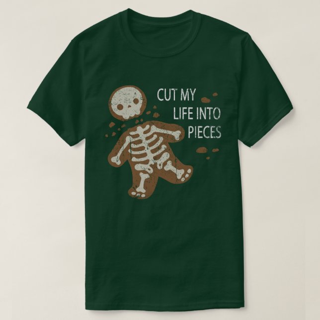Klipp mitt liv in i Delara jultomte T Shirt (Design framsida)