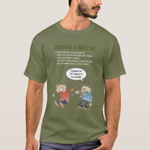Klipp och nysa i Sleevens hälsotips T Shirt